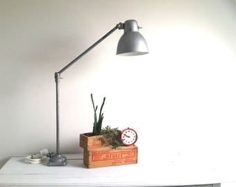 Vintage industrial desk lamp