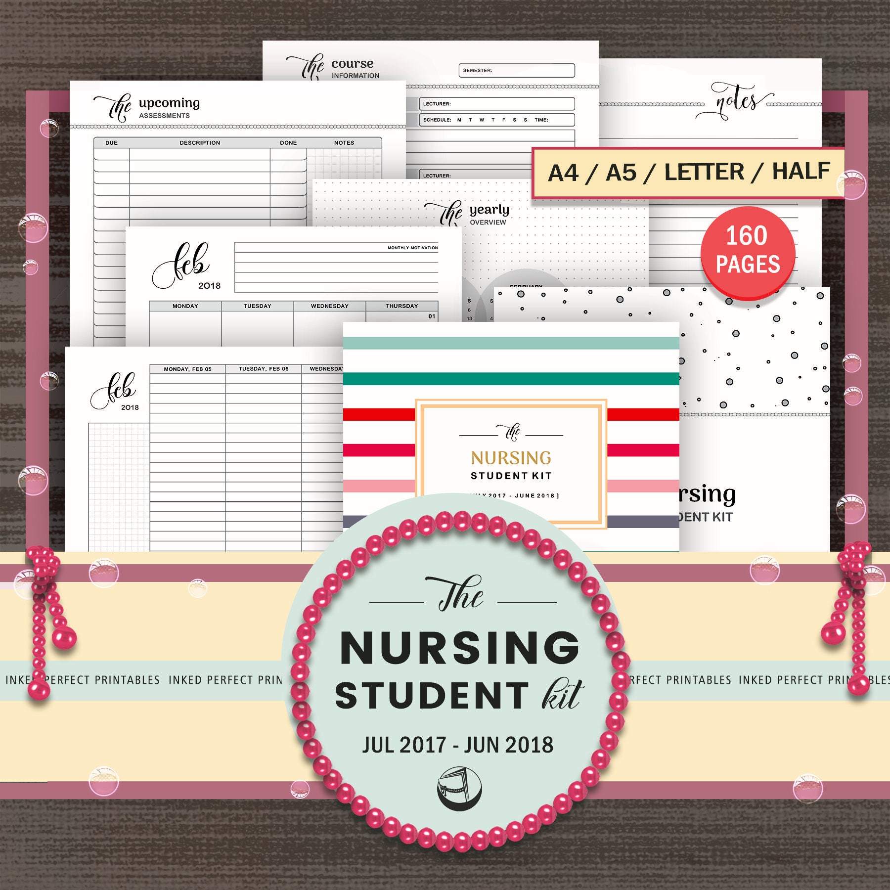 nursing student life planner