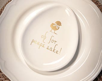 Easter Decor - Easter Decorations - Easter Bunny - Easter - Plates - Decorative Plates