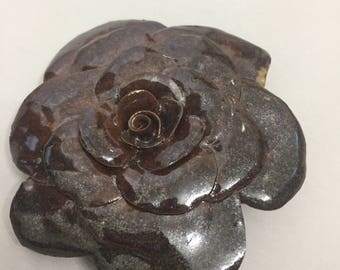 Metallic Burgundy Rose 3