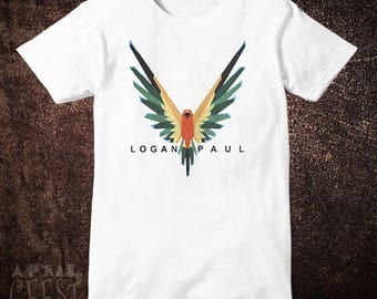 Maverick Bird Logo Logan Paul White Shirt Inspired by Logan Paul T Shirt