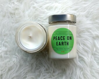 Soy Candles - Twigs of Spruce | Hand poured | Christmas candles | Holiday candles | Christmas soy candles | Winter candles | Christmas gifts