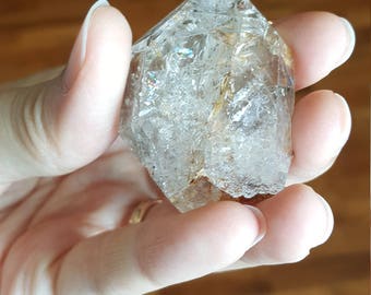 Herkimer Diamond 25gm, Golden Healer, Natural Herkimer, Rough Herkimer, Quartz Crystal, Raw Herkimer, Meditation, High Vibration, Healing