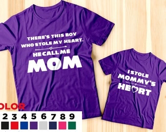 mommy and son tshirts