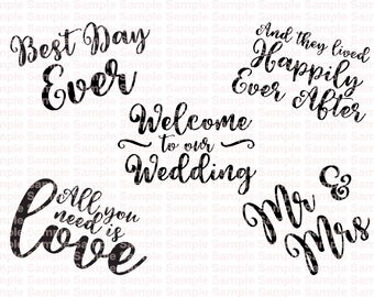 Wedding svg | Etsy