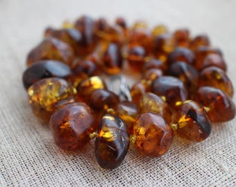 Baltic Amber necklace 84.35g