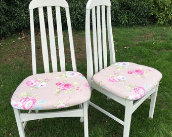 Set of 4 Refurbished Dining Chairs