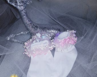 Pretty frilly ruffle socks for baby, Toddler and Girls