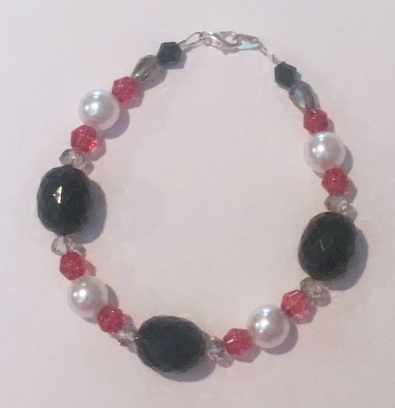 Red and Black Bracelet