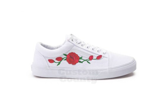 vans damen rosen oldskool vans damen rosen oldskool