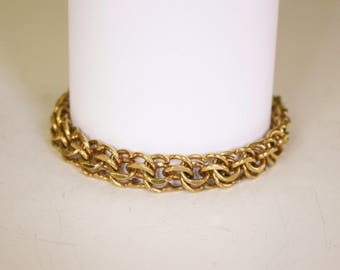 Gold Chain with Safety Chain, 12K GF