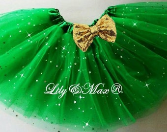 kelly green tutu,Christmas tutu, birthday party favor tutu, favor tutu,Halloween party tutu,st.patricks party tutu,Balet tutu