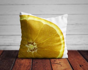 lemon plush pillow