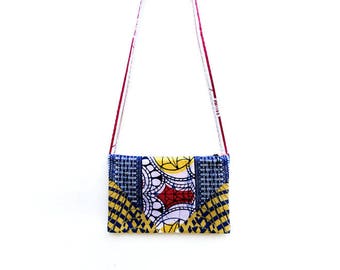 Bohemian Crossbody Bag, Unique Gifts, African Bag, Gift Ideas for Women, Crossbody Clutch, One of a Kind Bag, Crossbody Boho Bag, Boho Chic