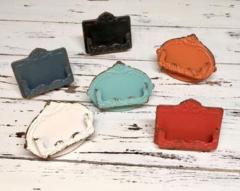 Shabby Chic Business Card Holder/Vintage Business Card Holder/Reward Cards/Loyalty Card/Office/Desk Decor/Gift Idea/Business/Coworker/Boss