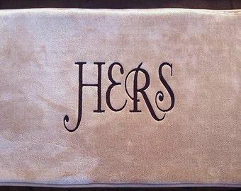 Bath Mat Bathroom Rug Personalized Gift Monogrammed Memory Foam Mat