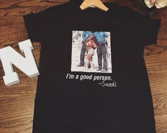 Womens Funny T Shirt Snooki Shirt Im A Good Person T Shirt