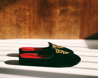 Boudoir slippers | Etsy
