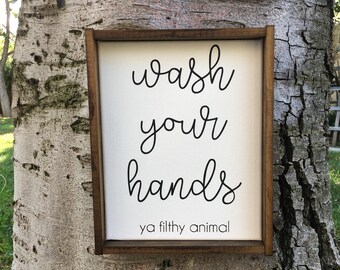 Rustic Home Decor,Bathroom Decor,Bathroom Sign,Farmhouse Decor,Funny Bathroom Decor,Funny Bathroom Sign,Wood Sign With Saying,Wood Sign