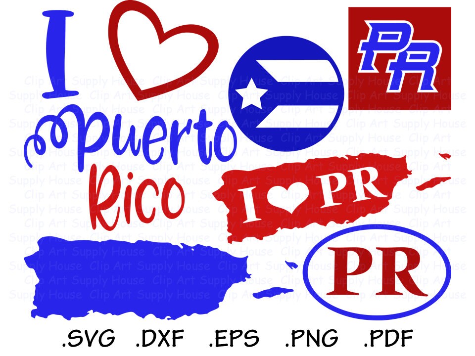 Download Puerto Rico SVG Puerto Rico Clipart Puerto Rico PNG