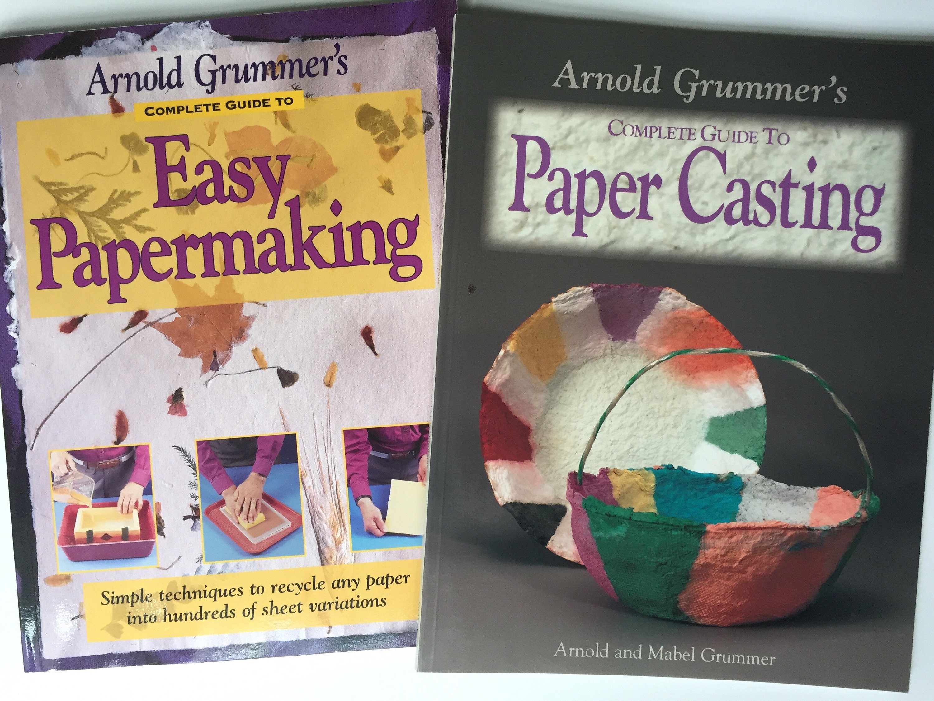 Used Papermaking Books Complete Guide to Easy Papermaking