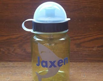 Shark with Name Kid's Cup, Shark with Name, Shark Kid's Cup, Personalized Kid's Cup