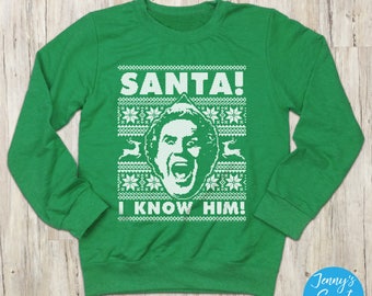 buddy the elf sweatshirts