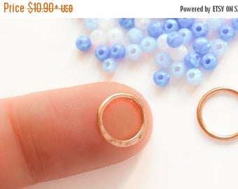 SALE - Rose Gold Septum Ring, Rose Gold Septum, Rose Gold Septum Jewelry, Nose Ring, Septum Ring, Septum
