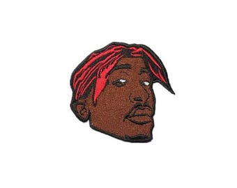 vintage style patch A man patch embroidered patch hiphop iron on patch sew on patch