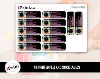 Plexus Labels, Plexus Printed Labels, Plexus Address Labels, Plexus Brochure Labels - PLX-RAL013