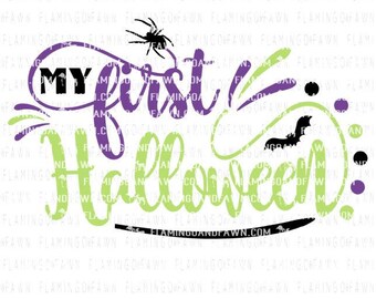 first halloween svg, my first halloween svg, 1st halloween svg, halloween svg files, boy halloween svg, baby halloween svg,