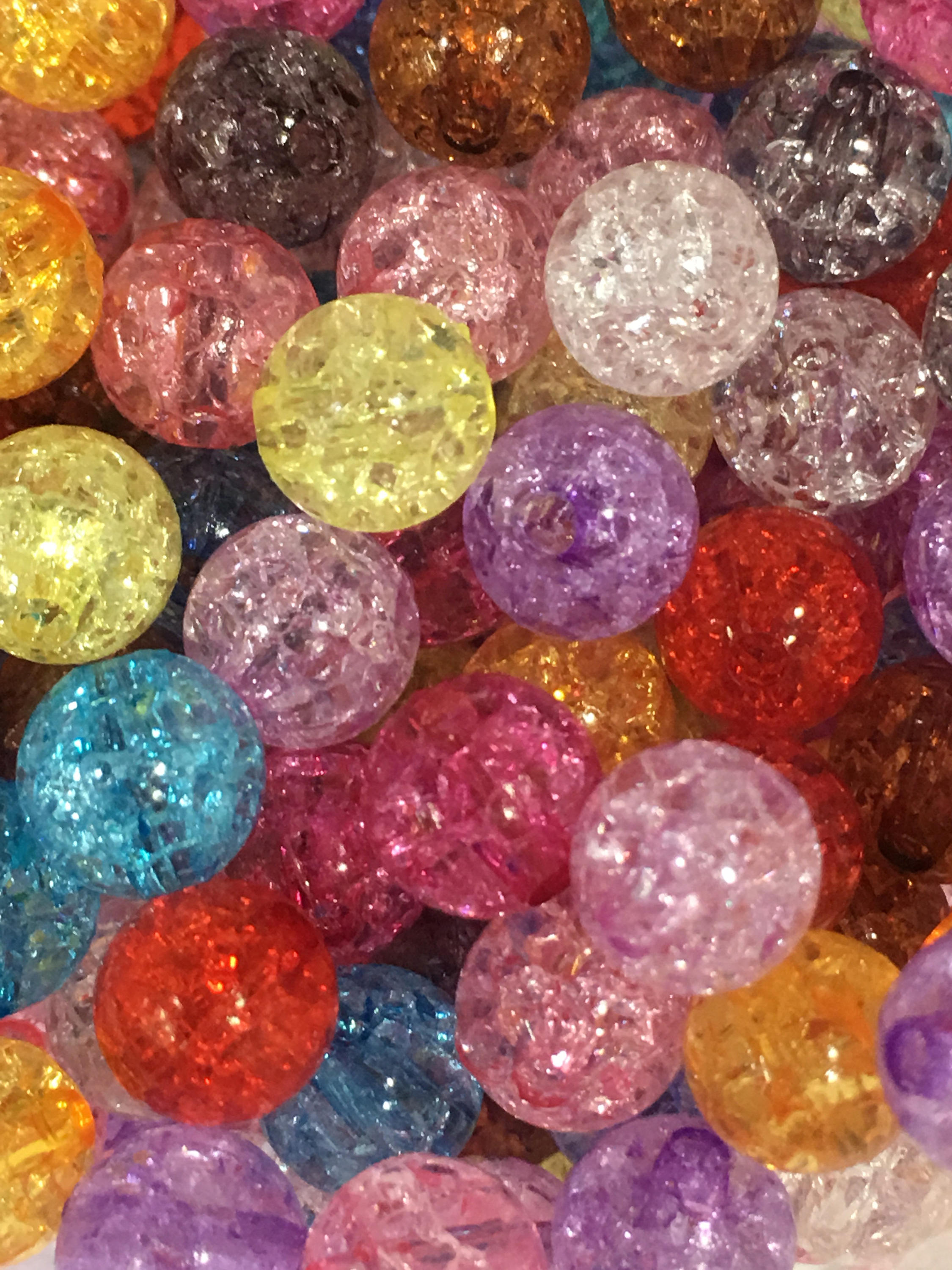 Rainbow ball beadsball beadsrainbow beadsbeads