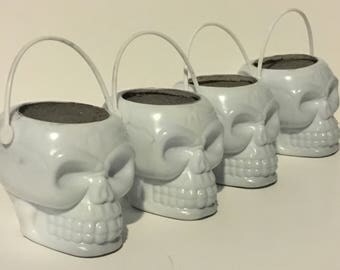 Halloween Bath Bomb Bubbling Cauldrons/ Limited Edition Trending Skull Bath Bomb/ Black Bath Bomb