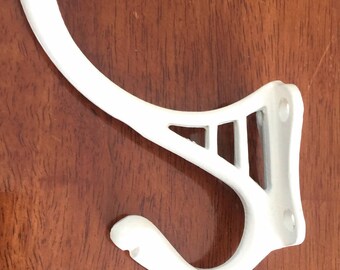 Antique White Double Wall Hook