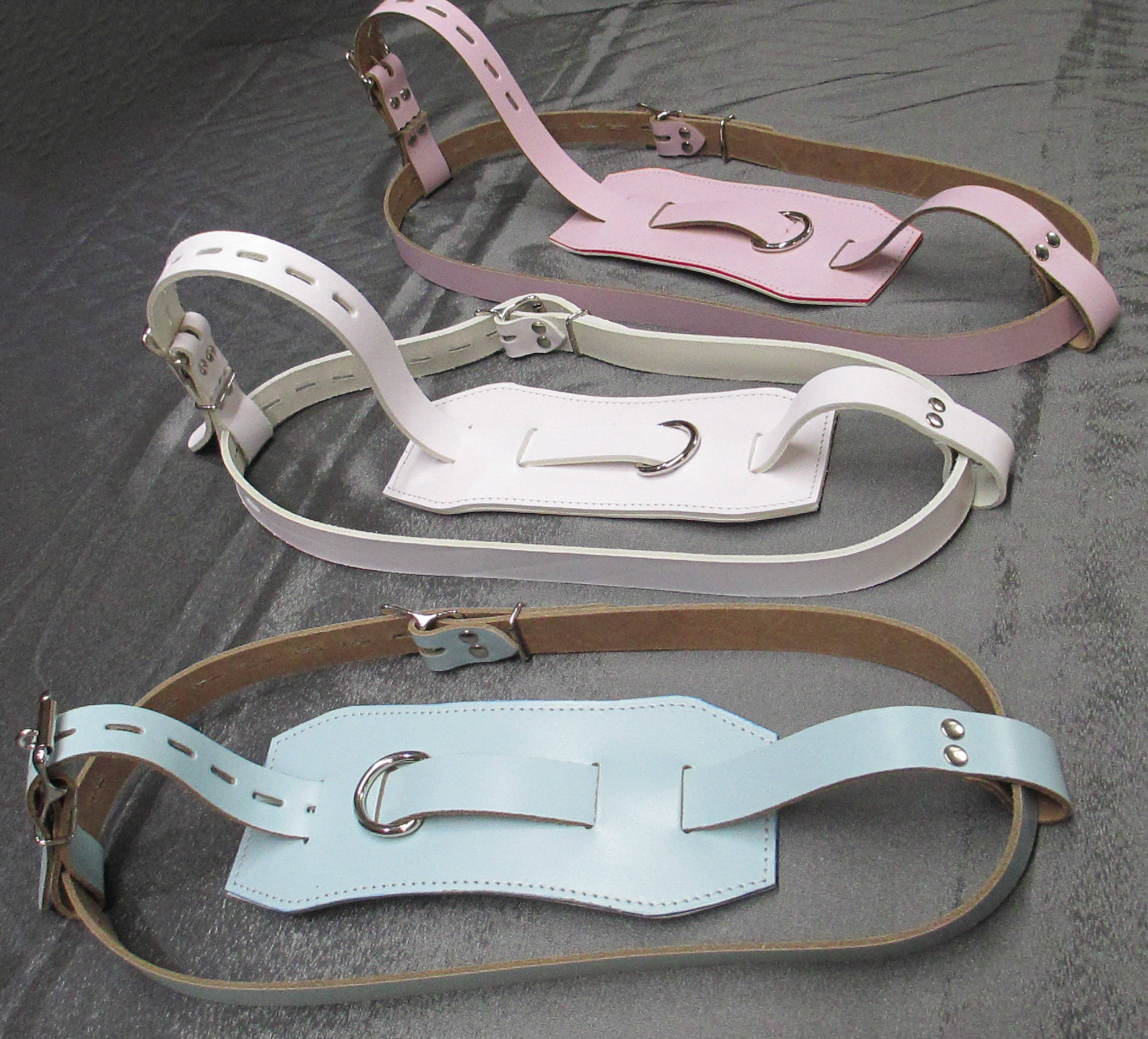 AB/DL Leather locking fully adjustable Diaper Harness