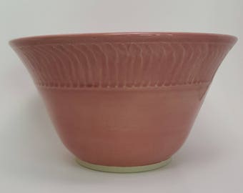 Bowl, Handmade Bowl, Pink Bowl, Multi Purpose Bowl, Handmade Pottery Bowl, Serving Bowl