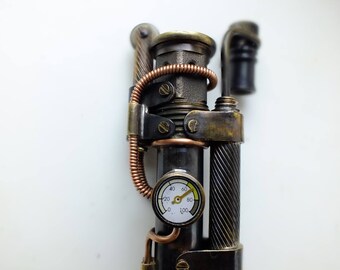 Steampunk Lighter, Handcrafted Lighter