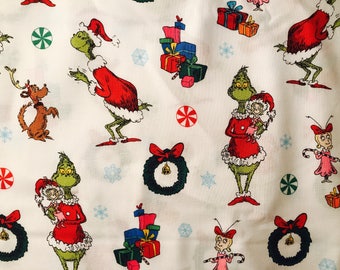 Grinch Fabric 