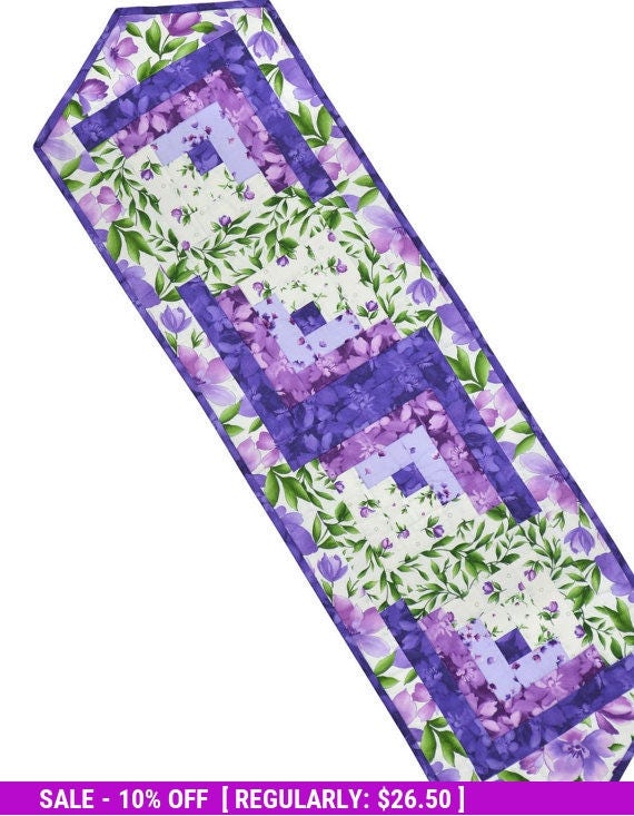 SALE Ultraviolet Table Runner Kit Precut Kits Maywood