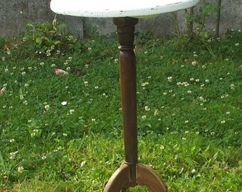 Wooden pedestal