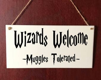 Harry Potter Sign Restricted Section Do Not Enter Plaque Gift