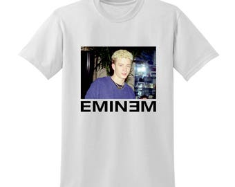 Eminem Justin Timberlake Parody Tshirt Funny 90's Hipster NSYNC Slim Shady
