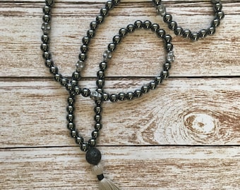 CUSTOM Mala Necklace Prayer Meditation Beads