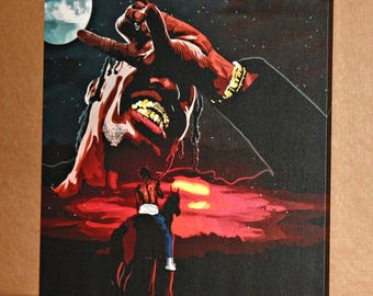 Travis Scott original canvas /art work, pop-art/hip-hop *watermark will be removed