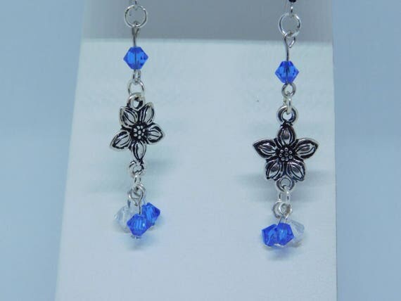 vintage sapphire earrings