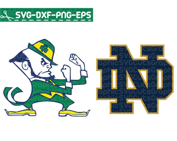Notre Dame Notre Dame svg Irish graphic shamrock svg