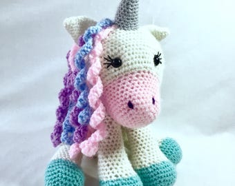 Crochet unicorn | Etsy