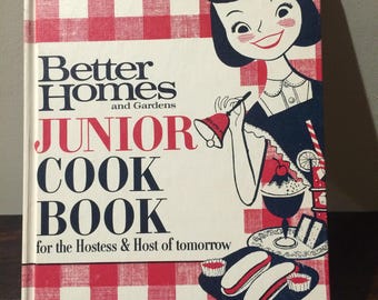 1963 Better Homes and Gardens JUNIOR Cook Book