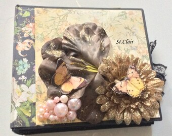 Mini album, Scrapbook album, Album,photo album, Journal, Paper Journal, Scrapbook, Mini Scrapbook, Diary