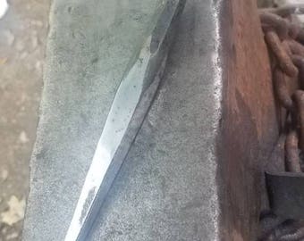Center punch. Hand forged center punch. Made to order. Marking tool. Blacksmith made tool.